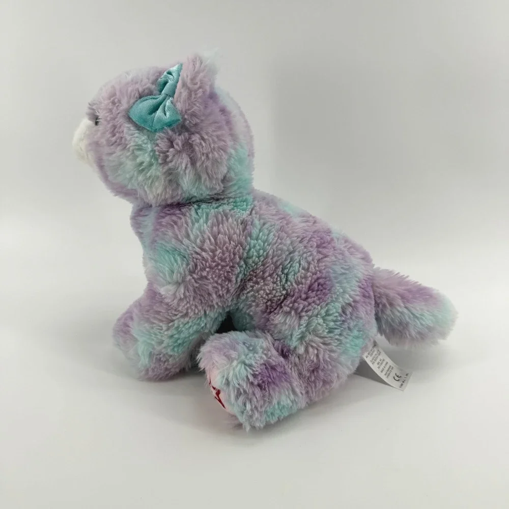 American Girl Purrpley Pink Kitty Cat Plush Pet HJB26 Truly Me Purple Blue Swirl